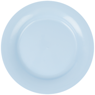 Herbruikbare borden BACO - Blauw - Kunststof - Ø 20 cm - Vaatwasserbestendig - Set van 5 - Ideaal als picknickborden of camping Herbruikbare borden BACO - Blauw - Kunststof - Ø 20 cm - Vaatwasserbestendig - Set van 5 - Ideaal als picknickborden of camping
