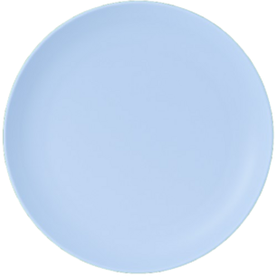 Herbruikbare Diner borden BACO - Blauw - Kunststof - Ø 25 cm - Vaatwasserbestendig - Set van 5 - Ideaal als picknickborden of camping Herbruikbare Diner borden BACO - Blauw - Kunststof - Ø 25 cm - Vaatwasserbestendig - Set van 5 - Ideaal als picknickborden of camping