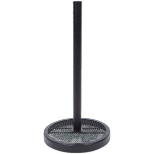 Keukenrolhouder DANI met gaas - Zwart - 33 x 16 cm - Metaal - Keuken - Keukenrol - Thuis - Interieur - Servet Keukenrolhouder DANI met gaas - Zwart - 33 x 16 cm - Metaal - Keuken - Keukenrol - Thuis - Interieur - Servet