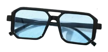 Zonnebril FESTIVAL - UV 400 - Blauw - Glazen vierkante bril - Normaal Model - Shades - Unisex Heren / Vrouwen - Gradient Color - Anti UV - Vintage Model - Kunststof / Polycarbonaat - Zwarte framestokjes Zonnebril FESTIVAL - UV 400 - Blauw - Glazen vierkante bril - Normaal Model - Shades - Unisex Heren / Vrouwen - Gradient Color - Anti UV - Vintage Model - Kunststof / Polycarbonaat - Zwarte framestokjes