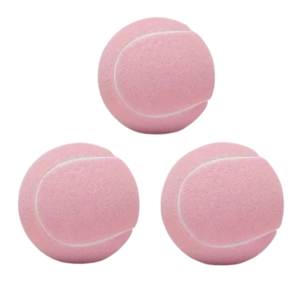 Tennisballen - Set van 3 - Roze - 3 Premium balls - Official Size Tennisballen - Set van 3 - Roze - 3 Premium balls - Official Size
