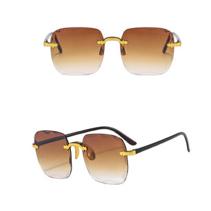 Zonnebril JETSET DUBAI - UV 400 - oranje / bruin / transparant - Glazen vierkante bril - Normaal Model - Shades - Unisex Heren - Gradient Color - Anti UV - Vintage Model - Kunststof / Polycarbonaat - oranje Framestokjes Zonnebril JETSET DUBAI - UV 400 - oranje / bruin / transparant - Glazen vierkante bril - Normaal Model - Shades - Unisex Heren - Gradient Color - Anti UV - Vintage Model - Kunststof / Polycarbonaat - oranje Framestokjes