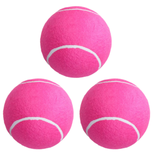 Tennisballen - Set van 3 - Neon Roze - 3 Premium balls - Official Size Tennisballen - Set van 3 - Neon Roze - 3 Premium balls - Official Size