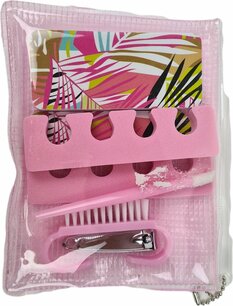 Nagel beauty set - Roze - 4 verschillende producten - Nagelknipper inbegrepen Nagel beauty set - Roze - 4 verschillende producten - Nagelknipper inbegrepen