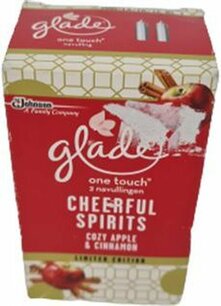 Glade One Touch navulling - Cheerful Spirits - Luchtverfrisser - Set van 2 Glade One Touch navulling - Cheerful Spirits - Luchtverfrisser - Set van 2