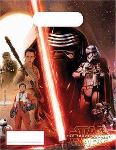 PROCOS - Feestzakjes van Star Wars VII - 6 stuks