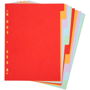 Tabbladen - Multicolor - Kunststof - 10 stuks Tabbladen - Multicolor - Kunststof - 10 stuks