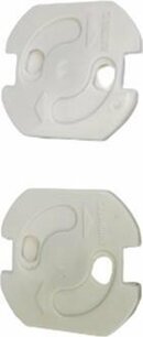 Stopcontact Beveiliging - Wit - Kunststof - 4 Delig