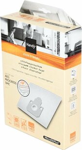 Handy Type SM02 - Stofzuigerzakken - Geschikt voor AEG Progress SMC - 4 stuks + 1 filter