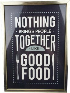 Fotolijst MERIANNE Met gouden rand - 30 x 22 cm