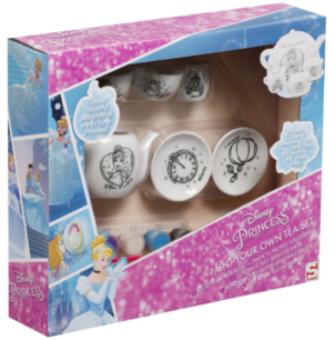 Disney Princess Thee set - verf jouw eigen thee set Disney Princess Thee set - verf jouw eigen thee set