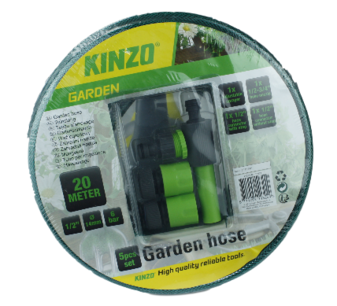 Tuinslang - 20 m - Groen - Tuinslangset Tuinslang - 20 m - Groen - Tuinslangset
