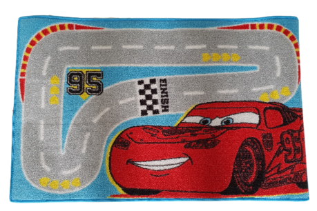 Disney Cars Vloerkleed Small Road - Multicolor - 50x80cm Disney Cars Vloerkleed Small Road - Multicolor - 50x80cm