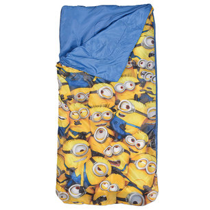 Slaapzak Minions - Kind - Blauw / Geel - 150x65 cm Slaapzak Minions - Kind - Blauw / Geel - 150x65 cm