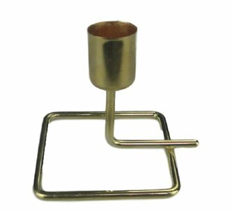 Kandelaar ERIC - Goud - Maat S - 9 x 7.5 x 7.5 cm Kandelaar ERIC - Goud - Maat S - 9 x 7.5 x 7.5 cm
