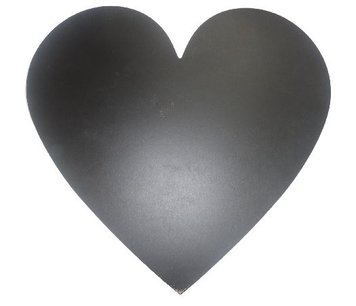 Wandkrijtbord HART - Zwart - 35 x 33.5 cm Wandkrijtbord HART - Zwart - 35 x 33.5 cm