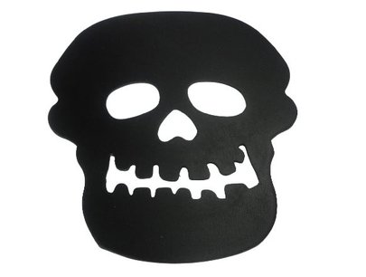 Wandkrijtbord GHOST FACE - Zwart - 31 x 42.5 cm Wandkrijtbord GHOST FACE - Zwart - 31 x 42.5 cm