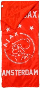 Slaapzak Ajax - Kind - Rood / Wit - 65 x 150 cm Slaapzak Ajax - Kind - Rood / Wit - 65 x 150 cm