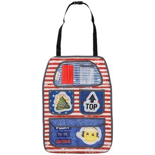 Emoji Auto Organiser - Blauw / Rood - 40 x 60 cm Emoji Auto Organiser - Blauw / Rood - 40 x 60 cm