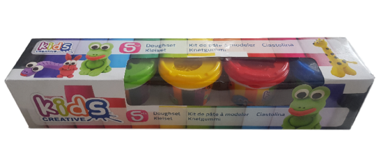 Klei Set Basis - Multicolor - 5-delig Klei Set Basis - Multicolor - 5-delig