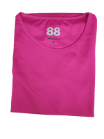 Fitness / Sport T-shirt Dames SACHA - Korte mouw - Roze - Maat M