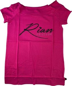 Rian Couture T-shirt - Roze - Dames - Katoen Maat L