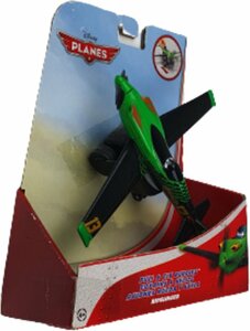 Vliegtuig Disney Planes pull en fly buddies - El Chupacabra - Groen / Multicolor - Kunststof / Metaal - Speelgoed - Cadeau