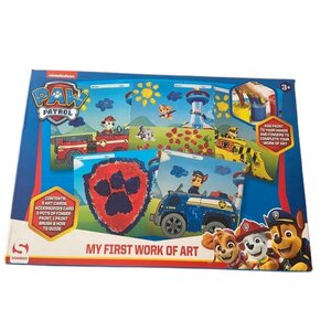 PAW Patrol Vingerverf  -  Verven - Blauw / Multicolor - Kunststof - Vanaf 3 jaar - Knutselen - Creatief - DIY 