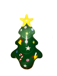 Opblaas Kerstboom - 49 cm - Groen - Kerstversiering - Kerstdecoratie - Kerstmis - Aanmaakblokjes