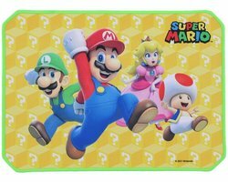 Grote Muismat Super Mario - Multicolor / Geel - Anti Slip - 35 x 25 cm