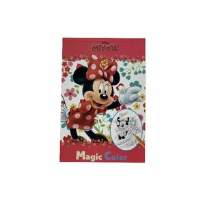 Magic Color Minnie Mouse Toverblok - Tekenboek - Roze / Multicolor - Tekenen - Knutselen - Disney 