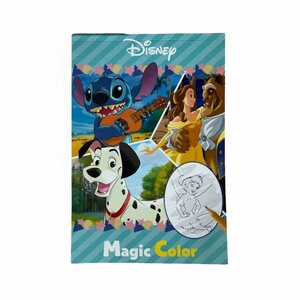 Magic Color Disney Toverblok - Tekenboek - Blauw / Multicolor - Tekenen - Knutselen 