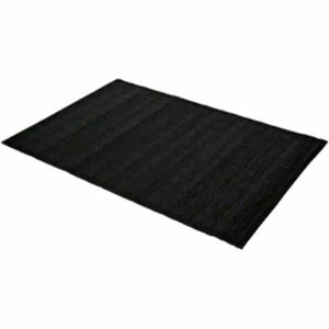 Bamboe mat THAI - Zwart - Bamboe / Polyester - 60 x 90 cm - Deurmat - Tatami mat