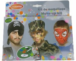 Make-up kit Leger - HALLOWEEN / PARTY / FRIGHT NIGHT - Schmink - Kinderen - Spelen - Verkleed