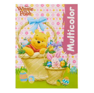 Winnie The Pooh Kleurboek -  Pasen - Kleurboek Pasen - DIsney - Multicolor  
