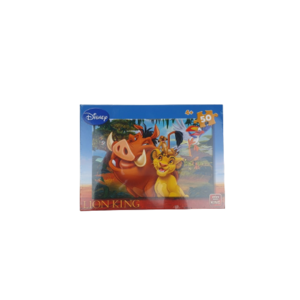 Lion King Puzzel - Multicolor - 50 stukjes - vanaf 4 jaar - Speelgoed - Cadeau - Disney - Cadeau 
