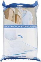  5 Pack vacuüm opslag zak - Transparant - Kunststof - Set van 5