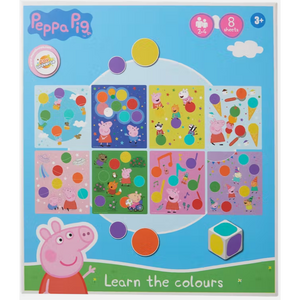 Peppa Pig Leer De Kleuren - Multicolor - 8 stukjes - vanaf 3 jaar  - Cadeau - Disney 