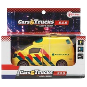 Hulpdienst voertHulpdienst voertuig speelgoed -  Ambulance - Multicolor - Kunststofuig speelgoed - Multicolor - Kunststof -  Am