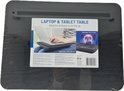 Laptop- en tablettafel kussen - Zwart - Hout / PVC - 39 x 29 cm