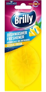 Brilly diswasher freshener - Set van 2 -  Vaatwasser -  Verfrisser - Geel - Citroen