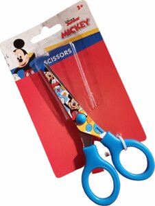 Schaar Mickey - Blauw - 13 x 7 cm - Vanaf 3 jaar - Knippen - Knutselen - Disney - Kinderschaar