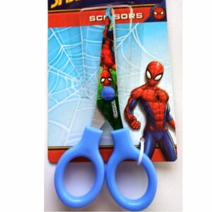 Schaar Spiderman - Blauw - 13 x 7 cm - Vanaf 3 jaar - Kinderschaar - Disney - Marvel Spidey 1 
