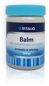 Vitalio balsem - 100 gram - met menthel en eucalyptus - verkoudheid - spierklachten - de originele balsem - Inhalatiezalf