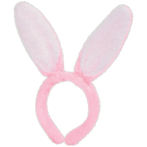 Diadeem met paasoren EASTER -  Roze - Polyester - Pasen