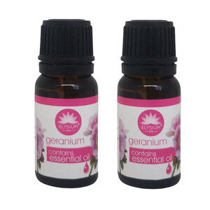 Essentiële Olie Geranium Set van 2 - Etherische olie - Energie gevend - Stimulation - Anregen - Aromatische olie - 10 ml