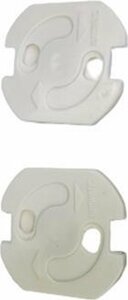 Stopcontact Beveiliging - Wit - Kunststof - 2 Delig