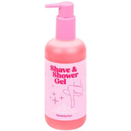  2 in 1 Shave &amp; Showergel - 300 ml - Scheergel - Hydraterend - Hyaluronzuur met Watermeloen extract