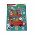 Kerst Raamstickers - Assorti - Multicolor - Kerst bus - Kerstversiering - Kerstdecoratie - Kerstmis - Raamdecoratie _