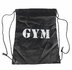 Stoere Gym bag / tas Schooltas - Gymtas - Gym - Sporttas - Zwart / Wit - Polyester - 35 x 45 cm - Set van 2